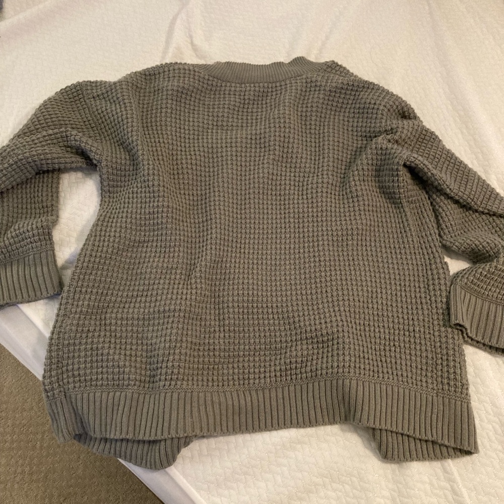 Mate The Label Merino Waffle Cardigan - Picture 5 of 6